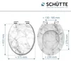 SCHÜTTE MDF WC-Sitz MARMOR STONE, mit Absenkautomatik Produktbild-Vorschau 7