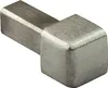 Quadrat Ausseneck Edelstahl V2A 6mm gebürstet Produktbild-Vorschau 1