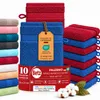 Betz 10 gants de toilette 16x21 cm PALERMO 100 % coton  Voir les images du produit 1