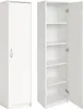 BDW, Kleiderschrank, 40×185×35 cm, 5 Einlegeböden, 1 Tür, Produktbild-Vorschau 1