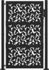 vidaXL Brama ogrodowa czarna 100x150 cm Konstrukcja z Podgląd zdjęcia produktu 3
