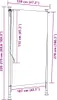 venkovní roleta vidaXL 120 x 270 cm krémová Náhled obrázku produktu 6