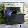 Mülltonnenbox 3er KUBUS | HxBxT 116x199x80 cm | für 3x Produktbild-Vorschau 3