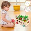 Malplay Cube de motricité Jouets en bois Cube d'activité Voir les images du produit 8