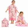 Strandtuch-Poncho für Kinder mit Kapuze - Lama, 170 cm Produktbild-Vorschau 1