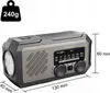 Mini rádio prenosné - solárne rádio - núdzové rádio - rádio Náhľad obrázku produktu 7