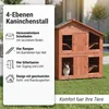 Mucola králikáreň 4 boxy chovné drevené králikáreň malé Náhľad obrázku produktu 11