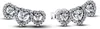 Pandora Triple heart 294411C01 Ohrringe Produktbild-Vorschau 1