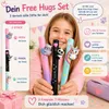 LEGAMI Free Hugs Druckkugelschreiber Set Mädchen 3-teilig Produktbild-Vorschau 8