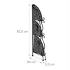 Relaxdays Eckregal Metall, 3 Ablagen, HBT: 82,5 x 30 x 30 Produktbild-Vorschau 5