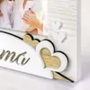 Cornice in legno bianco Donatella ES 10x15 cm Mamá Anteprima dell’immagine prodotto 3