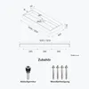 Technical drawing and accessories for a sink. Produktbild-Vorschau