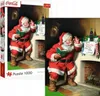 Trefl Puzzle 1000 Teile - Coca-Cola Weihnachtsmann am Kamin Produktbild-Vorschau 5