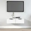 vidaXL Wandschrank Weiß 68x30x20 cm Holzwerkstoff Produktbild-Vorschau 2
