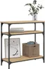 vidaXL Konzolový stolek Sonoma dub 75x29x75 cm výrobek ze Náhled obrázku produktu 3