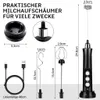 Milchaufschäumer, USB Elektro-Milchaufschäumer mit 3 Produktbild-Vorschau 2