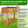 TTL GARDEN Balkon Hochbeet M 80x40x80 cm – Holz Produktbild-Vorschau 2