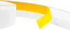 A roll of white self-adhesive trim with a yellow protective strip being peeled back. Anteprima dell’immagine prodotto