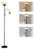 Lampada da terra HOMCOM con 3 temperature di colore, ideale Anteprima dell’immagine prodotto 1