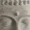 Relaxdays Buddha Kopf, HBT: 78x45x39 cm, XXL Zen-Deko für Produktbild-Vorschau 6