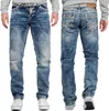 Cipo & Baxx Herren Regular Fit Jeans Stonewashed CD148 Blue Produktbild-Vorschau 9