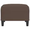 vidaXL Fußhocker Braun 70x55x41 cm Kunstleder Produktbild-Vorschau 4