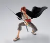 A detailed action figure of a character from the anime One Piece, posed in a dynamic stance with a sword. Náhled obrázku produktu