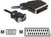 DeLOCK 65028 DeLOCK Kabel Video Scart -> VGA  bk 2,0m Voir les images du produit 2
