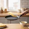 Patelnia do naleśników 22 cm aluminium czarny marmurek Náhľad obrázku produktu 9