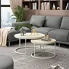 Couchtisch-Set Vicco Montreal Travertin/Cashmere 77 x 77 Produktbild-Vorschau 3