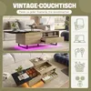 Sweiko Höhenverstellbarer Schrank mit LED-Bodenlicht & Produktbild-Vorschau 7