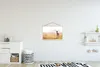 MuchoWow® Textilposter Hirsche - Geweihe - Gras 60x40 cm Produktbild-Vorschau 2