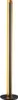 Design LED Stehlampe schmal mit Dimmer Schwarz / Gold Produktbild-Vorschau 16