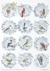 Reispapier-Set A4 – RP034 Decorated with Frost – ITD Produktbild-Vorschau 3