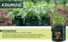 KRUMAD Pflanzsack 26L 35x34 cm Griffen UV beständig Produktbild-Vorschau 5