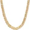 Goldkette Königskette Länge 19cm - Breite 3,0mm - 585-14 Produktbild-Vorschau 4