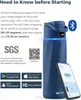 WaterH Boost Smarte Trinkflasche 710ml Magnetic Blau Produktbild-Vorschau 4