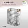 Lycce Nischen-Wäschekorb 58L aus Metall geflochten, Produktbild-Vorschau 1