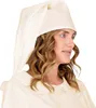 Berretto da notte beige con pompon - Berretto da notte Anteprima dell’immagine prodotto 4