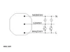 A wiring diagram for an electrical component. Produktbild-Vorschau