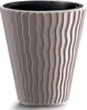 Kvetináč SANDY + vklad mocca 39 cm Náhľad obrázku produktu 3