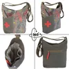 Sunsa Damen Umhängetasche. Hobo Tasche aus Canvas/Leinwand. Produktbild-Vorschau 8