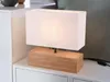 Reality Leuchten Tischleuchte Woody rechteckig holzfarbig Produktbild-Vorschau 10