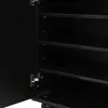 Buffet Merax à portes incurvées, commode à 2 tiroirs et 4 Voir les images du produit 11