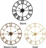 A collage of three different wall clocks, each with Roman numerals. Produktbild-Vorschau