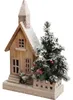 ECD Germany Dekorative Holz-Weihnachtshaus mit Produktbild-Vorschau 8