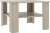 vidaXL Table basse en chêne Sonoma 60x60x42 cm Matériau Voir les images du produit 7
