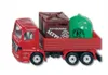 Siku RecyclingTransporter Modellfahrzeug LKW, rot ; 828 Produktbild-Vorschau 2