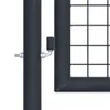 vidaXL Gaashek voor de tuin, verzinkt staal, 400 x 100 cm, Productafbeelding-voorbeeld 2