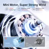 Tragbarer Handventilator, Turbo-Power [18 Stunden Produktbild-Vorschau 3
